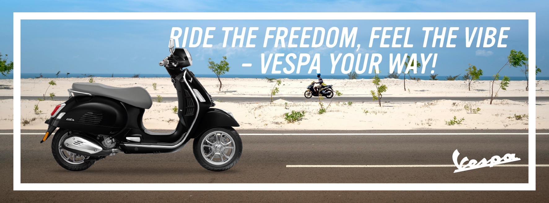 Vespa campaign visual